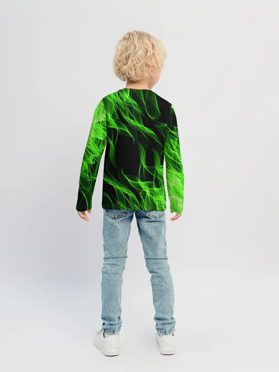 Детский лонгслив / TOXIC FLAME