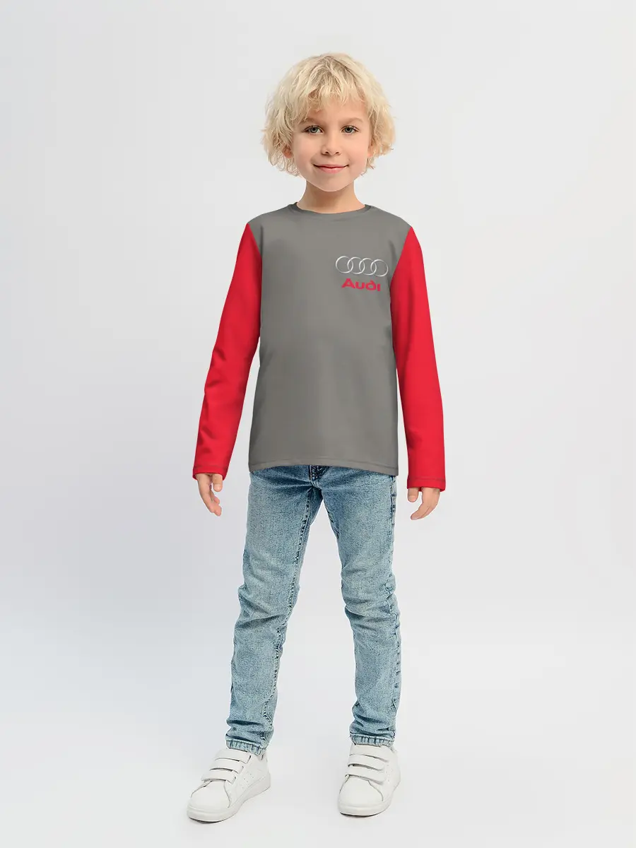 Детский лонгслив / AUDI | АУДИ