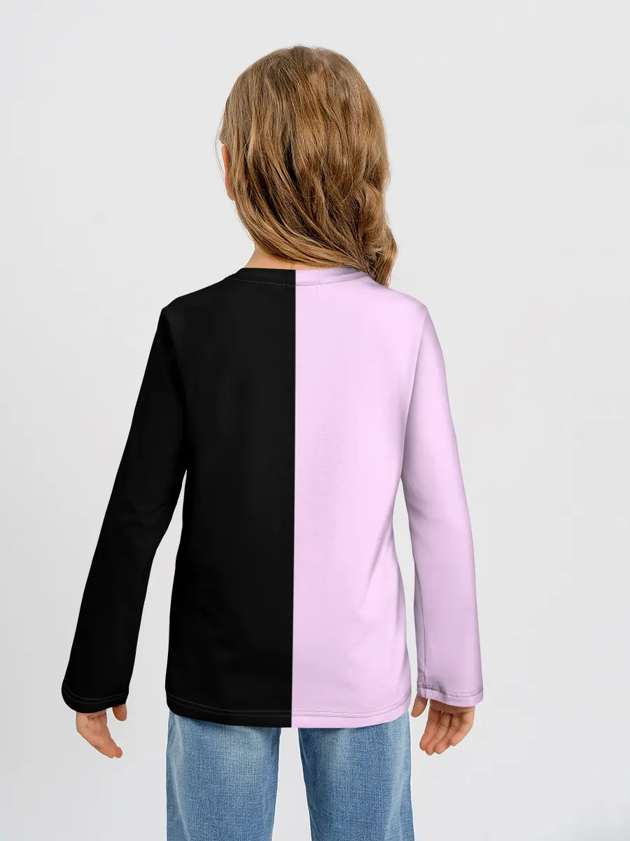 Детский лонгслив / AUDI PINK | АУДИ