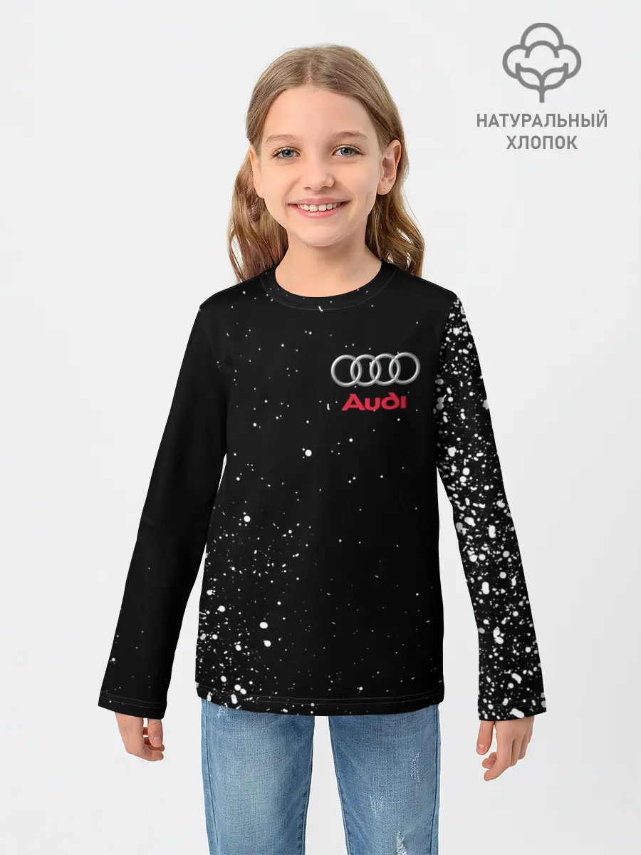 Детский лонгслив / AUDI | АУДИ