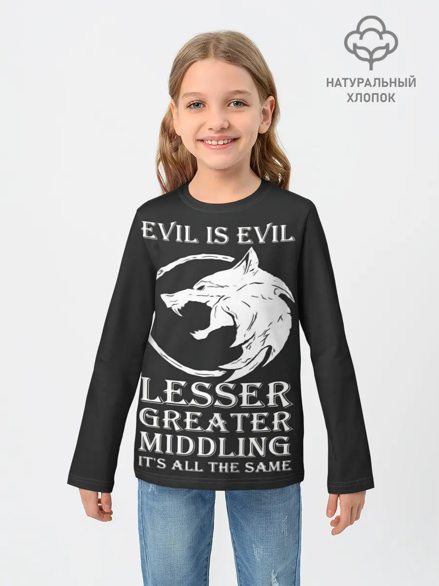 Детский лонгслив / The Witcher