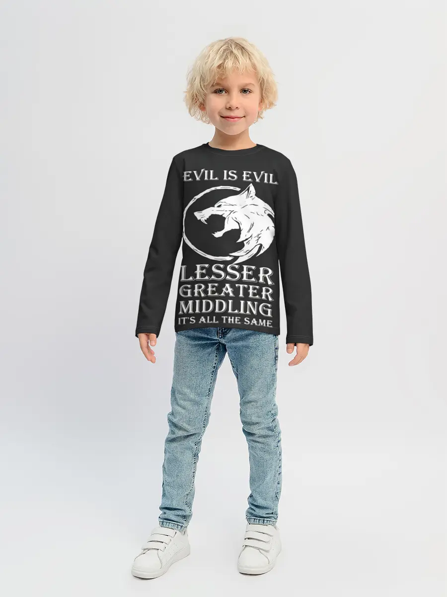 Детский лонгслив / The Witcher