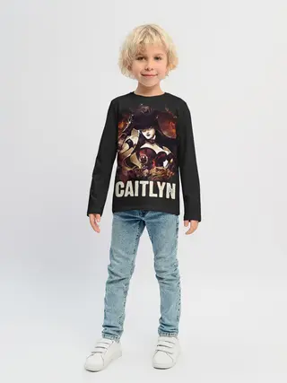 Детский лонгслив / Caitlyn