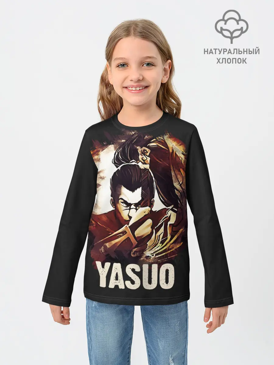 Детский лонгслив / Yasuo