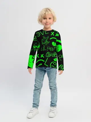 Детский лонгслив / Lil Peep