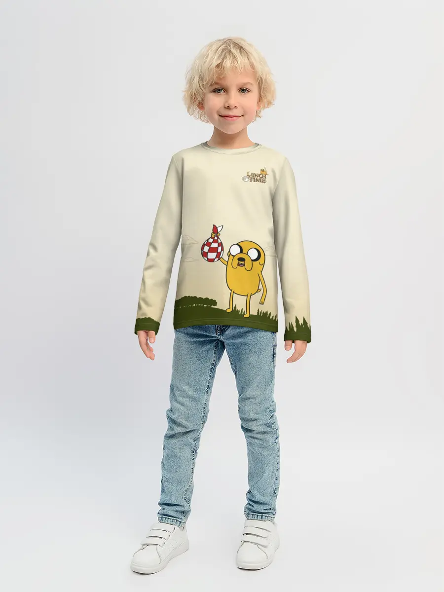 Детский лонгслив / Lunch time