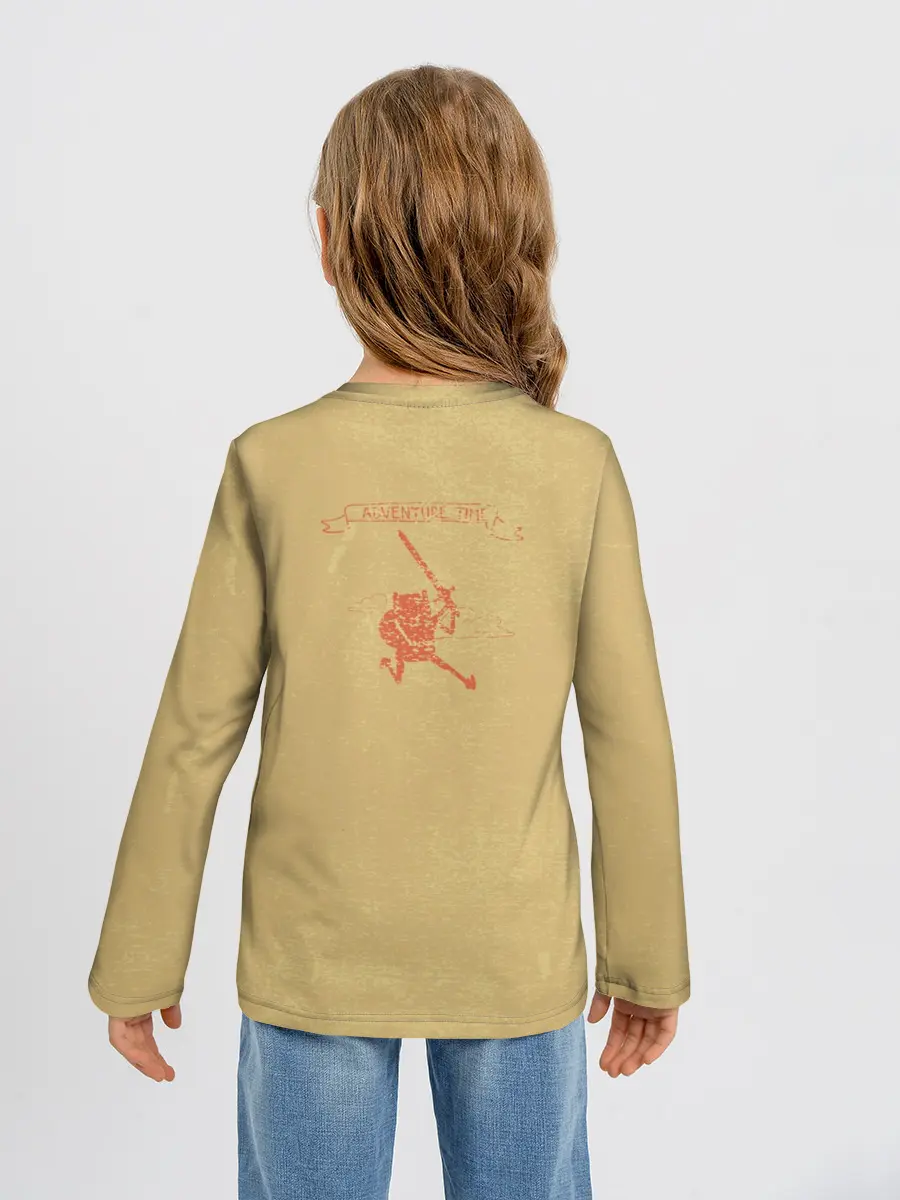 Детский лонгслив / Busy on a fantastic adventure