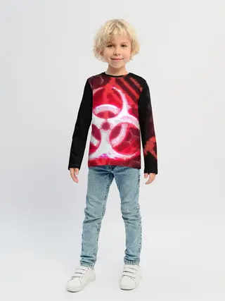 Детский лонгслив / Plague Inc ShB