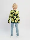 Детский лонгслив / Авокадо паттерн