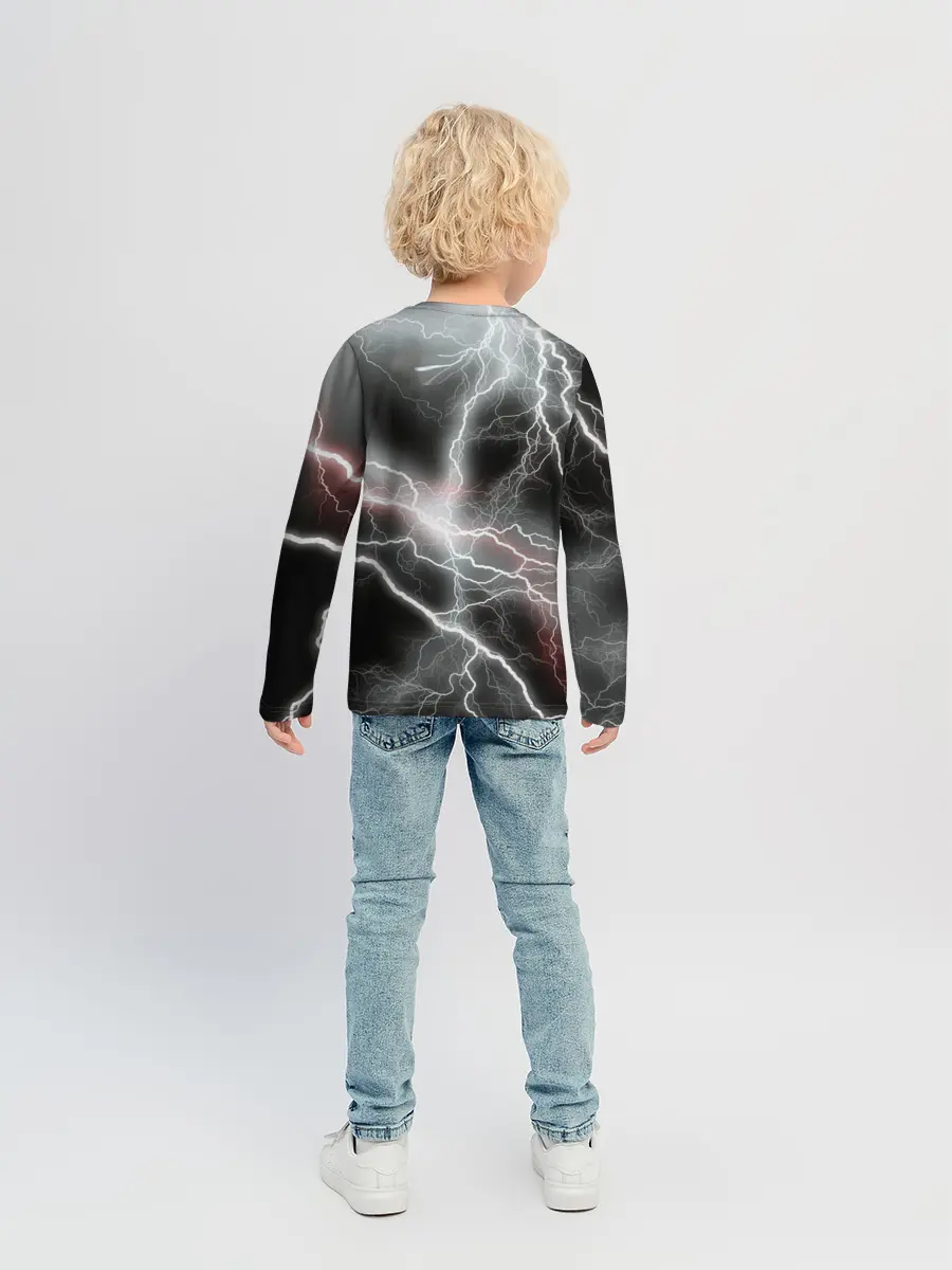 Детский лонгслив / молния