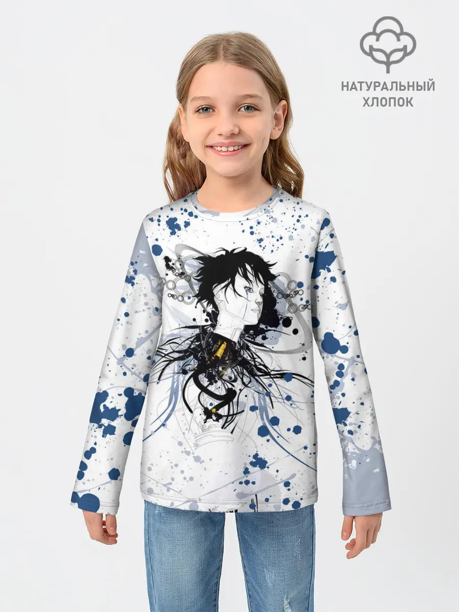 Детский лонгслив / Призрак в доспехах