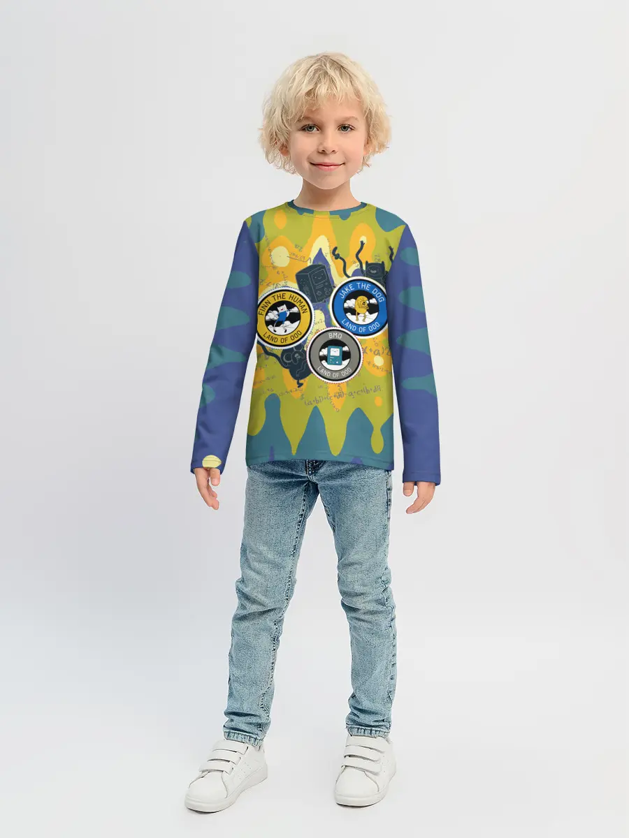 Детский лонгслив / Время приключений