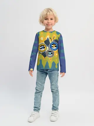 Детский лонгслив / Время приключений