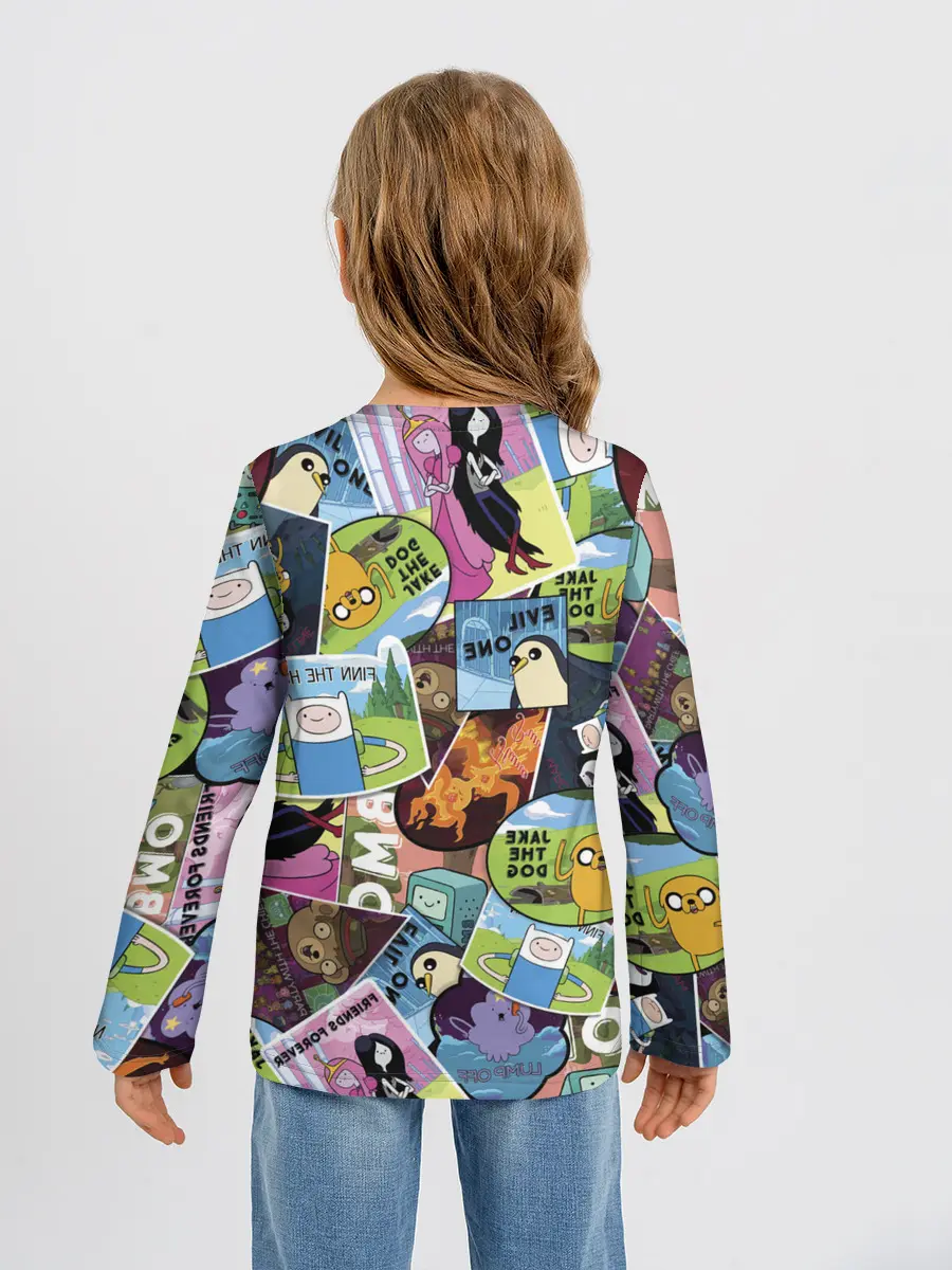 Детский лонгслив / Время Приключений