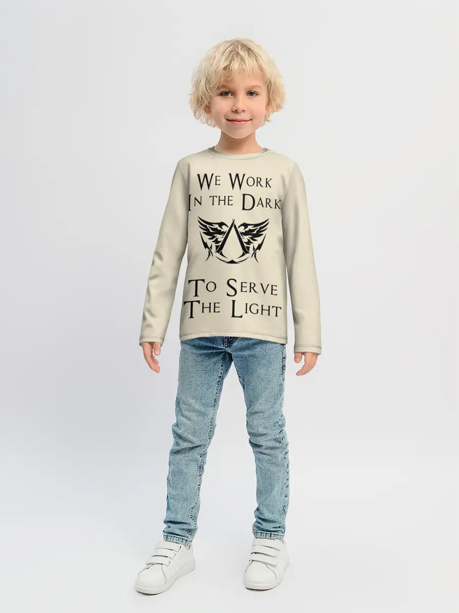 Детский лонгслив / Assassins Creed