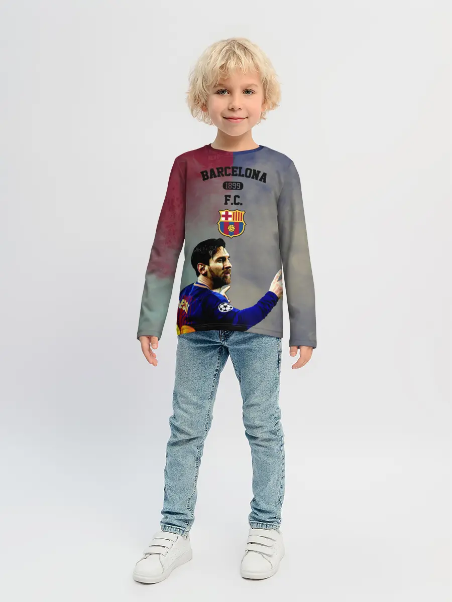 Детский лонгслив / Messi