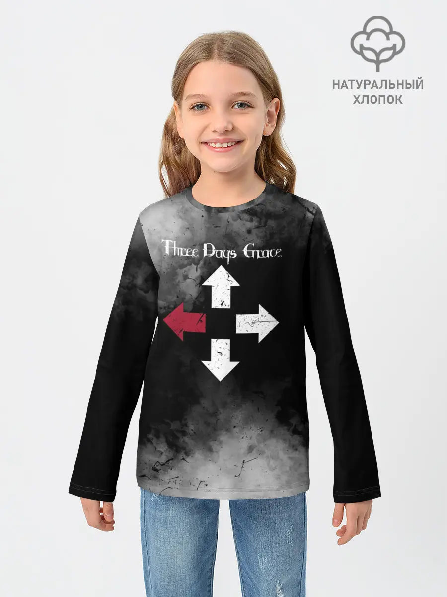 Детский лонгслив / Three Days Grace