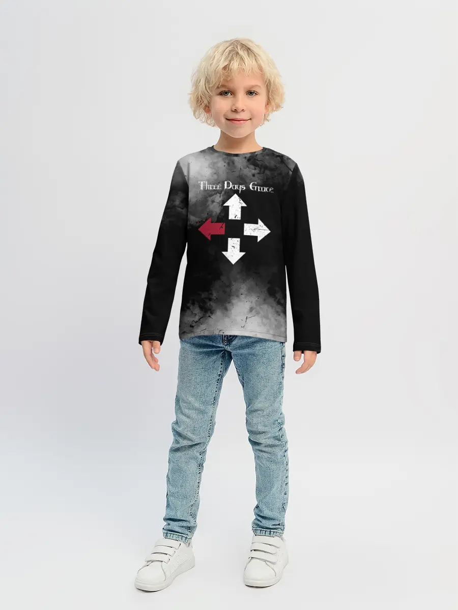 Детский лонгслив / Three Days Grace