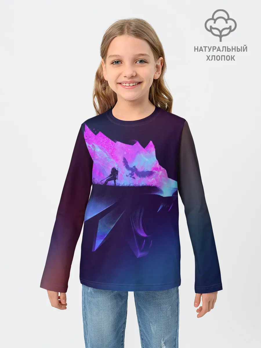 Детский лонгслив / The Witcher