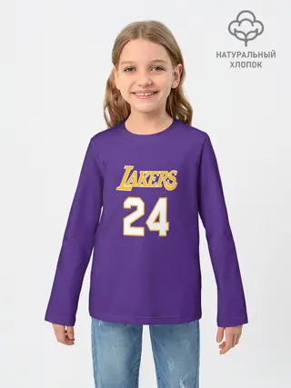 Детский лонгслив / Los Angeles Lakers / Kobe Brya
