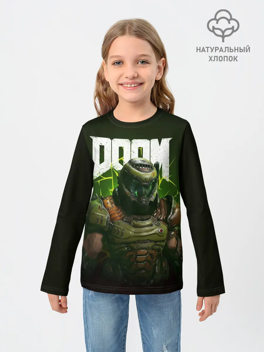 Детский лонгслив / Doom Eternal