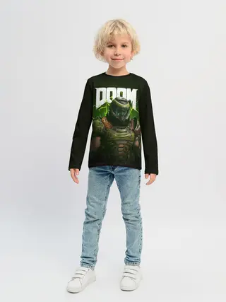 Детский лонгслив / Doom Eternal