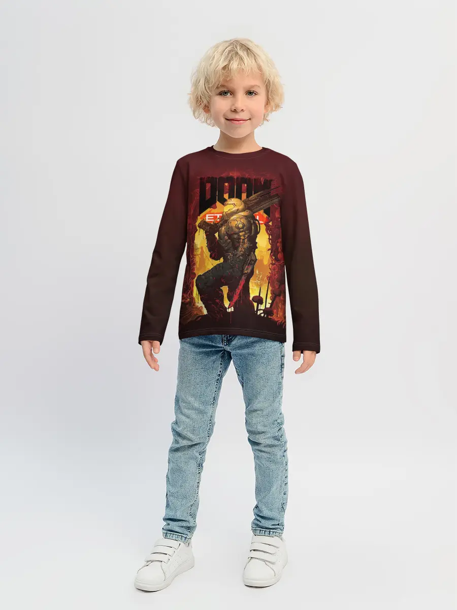 Детский лонгслив / Doom Eternal