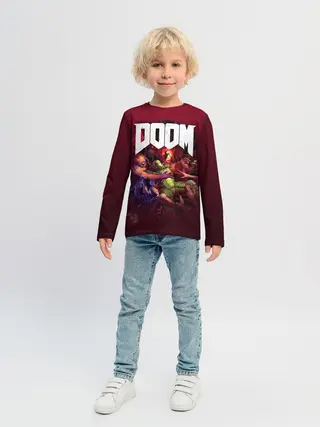 Детский лонгслив / Doom