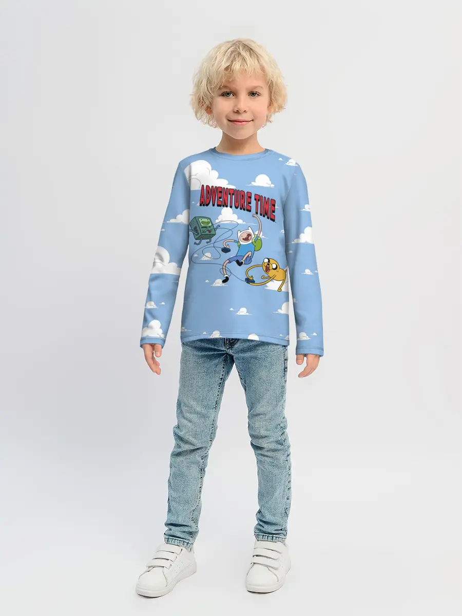 Детский лонгслив / Время Приключений
