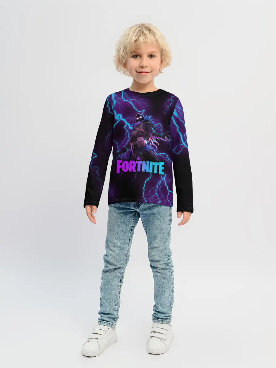 Детский лонгслив / FORTNITE RAVEN