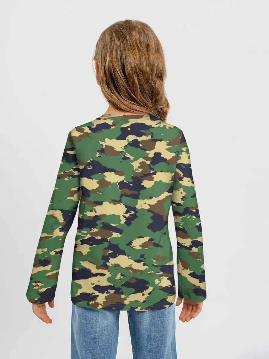 Детский лонгслив / КАМУФЛЯЖ