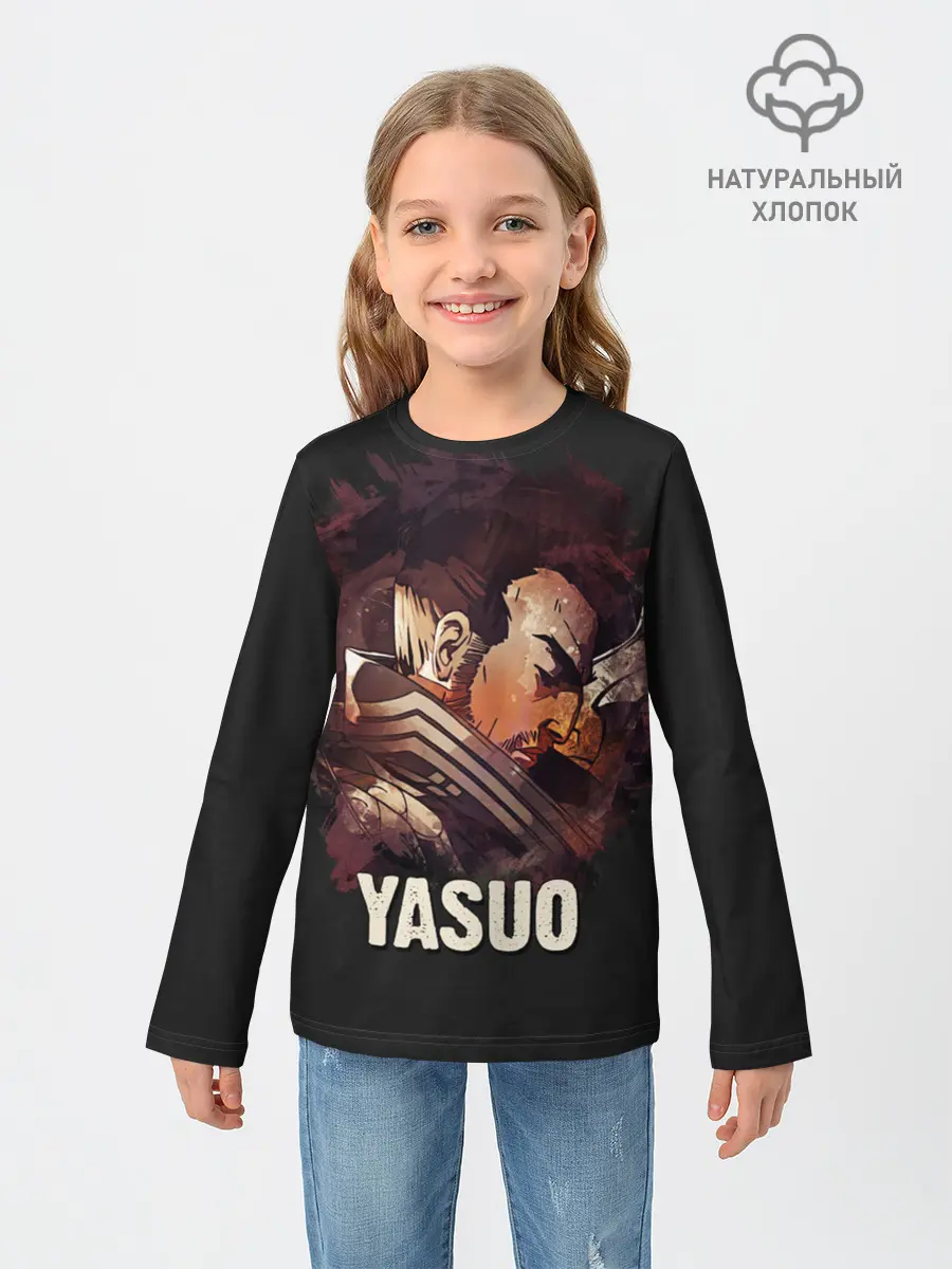 Детский лонгслив / Yasuo