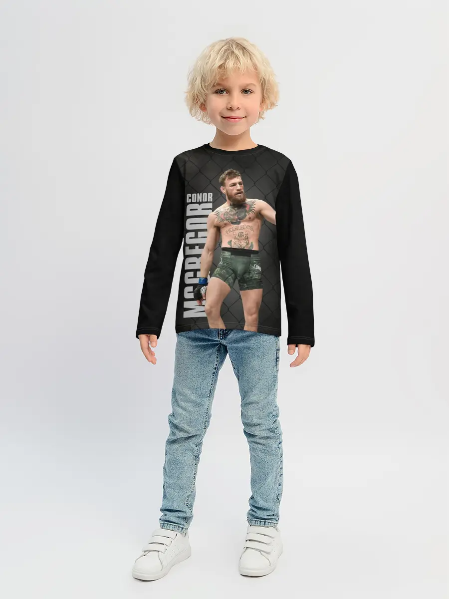 Детский лонгслив / Конор МакГрегор