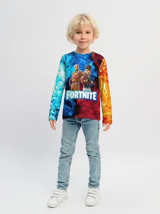 Детский лонгслив / Фортнайт