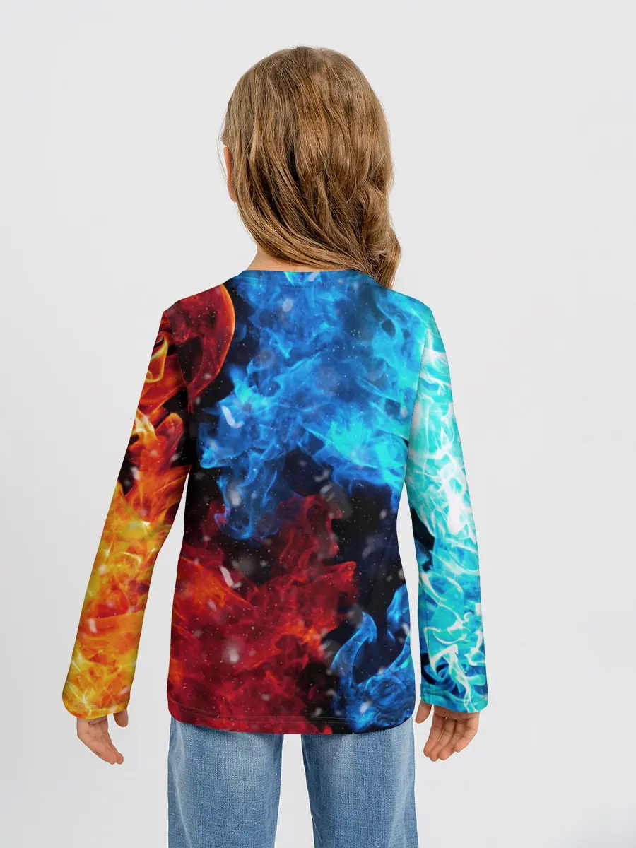 Детский лонгслив / Minecraft / Майнкрафт