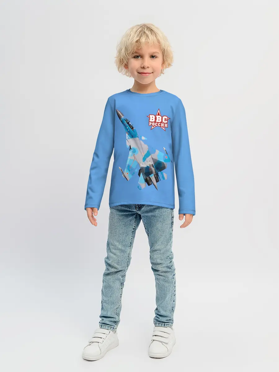 Детский лонгслив / ВВС России