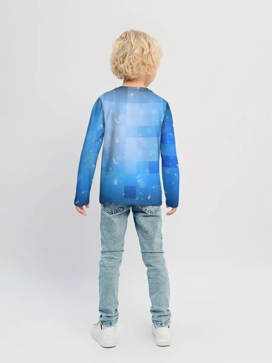 Детский лонгслив / Minecraft / Майнкрафт