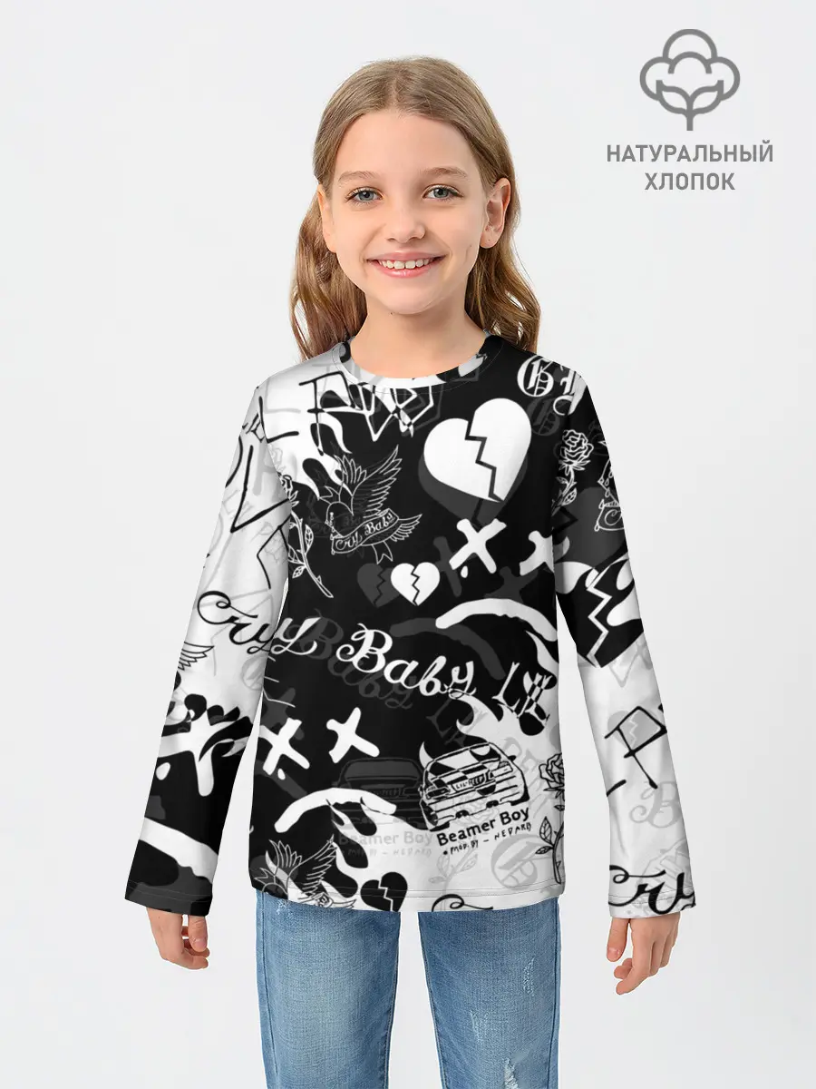 Детский лонгслив / LIL PEEP