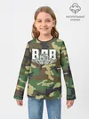 Детский лонгслив / ВДВ камуфляж