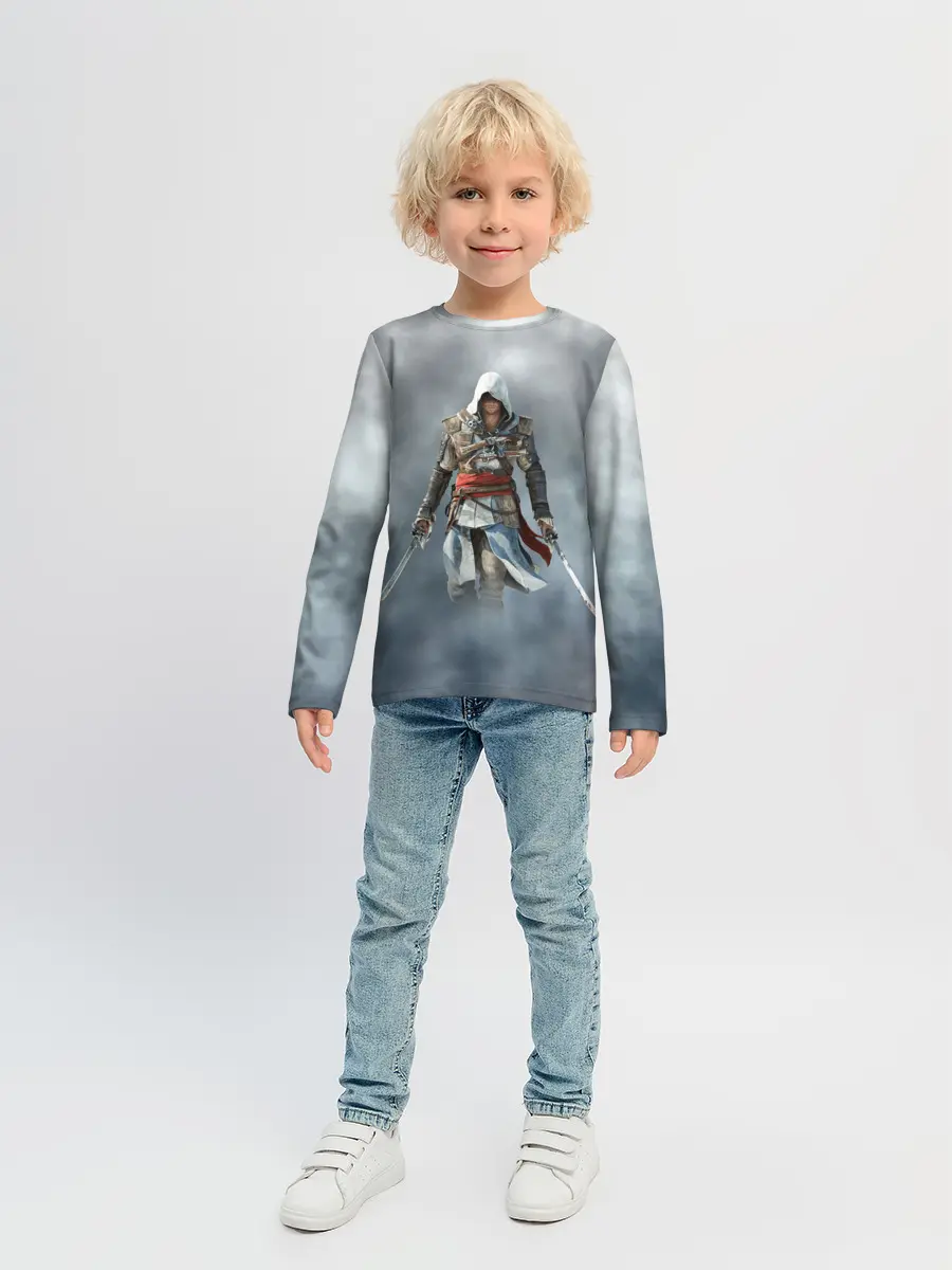 Детский лонгслив / ASSASSINS CREED.