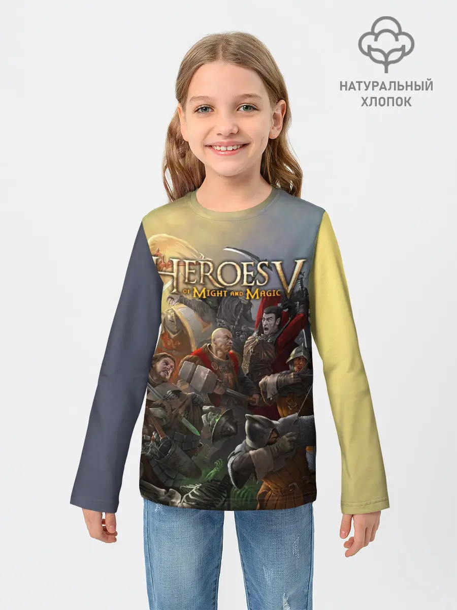 Детский лонгслив / Heroes of Might and Magic