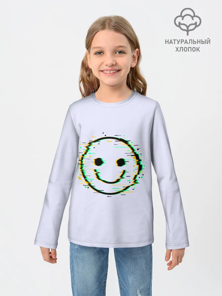 Детский лонгслив / Smile