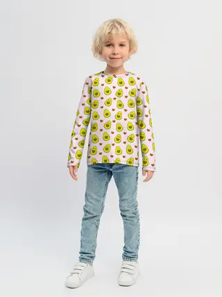 Детский лонгслив / АВОКАДО