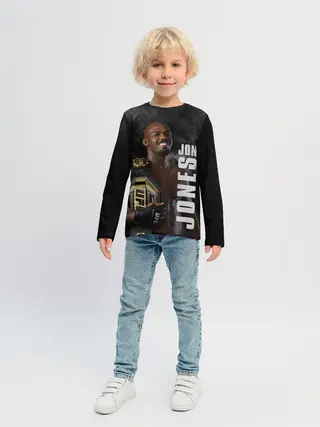 Детский лонгслив / Jon Jones / Джон Джонс