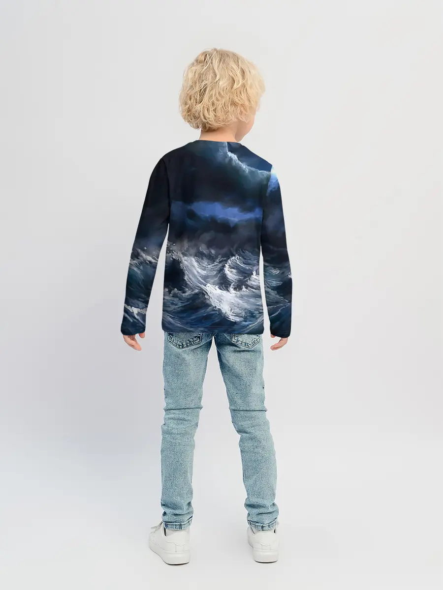 Детский лонгслив / Военно-морской флот