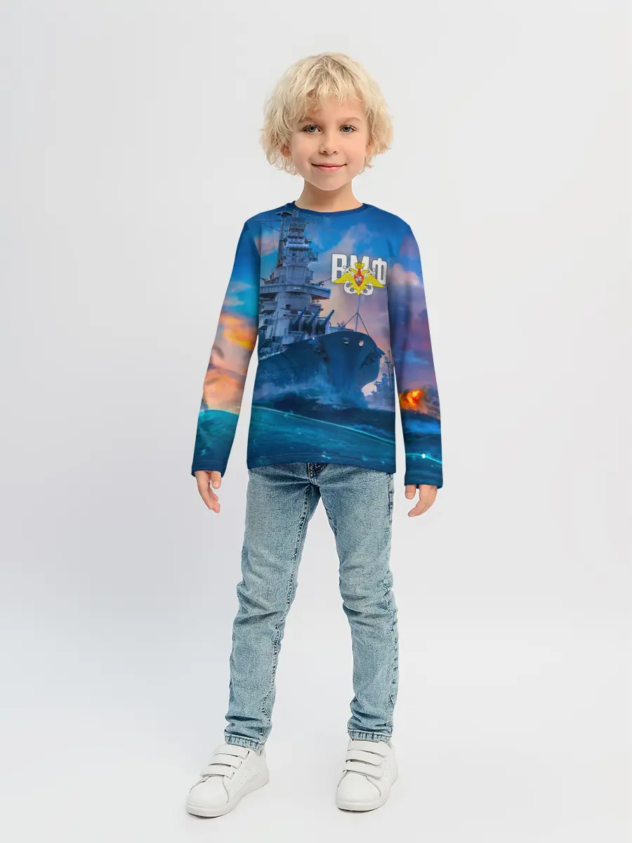 Детский лонгслив / ВМФ