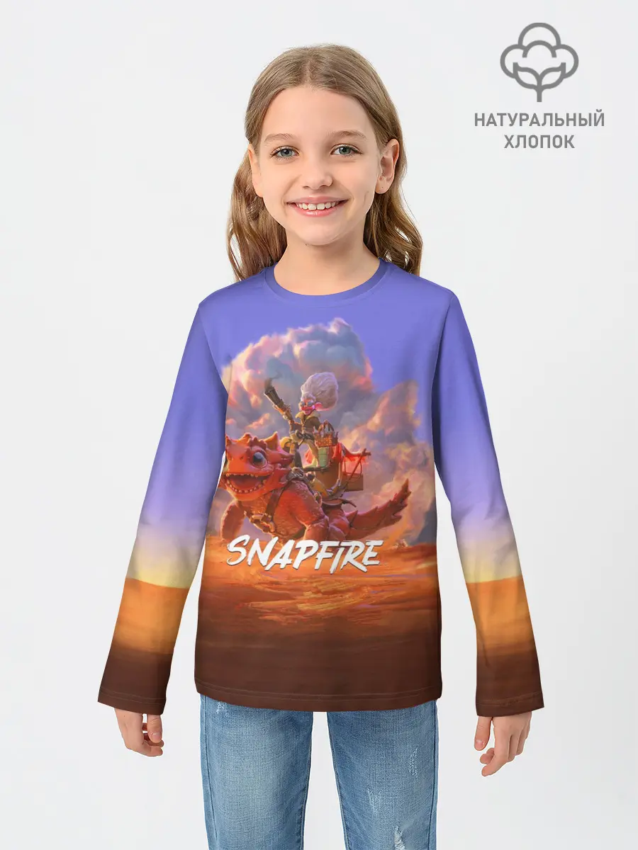 Детский лонгслив / Snapfire