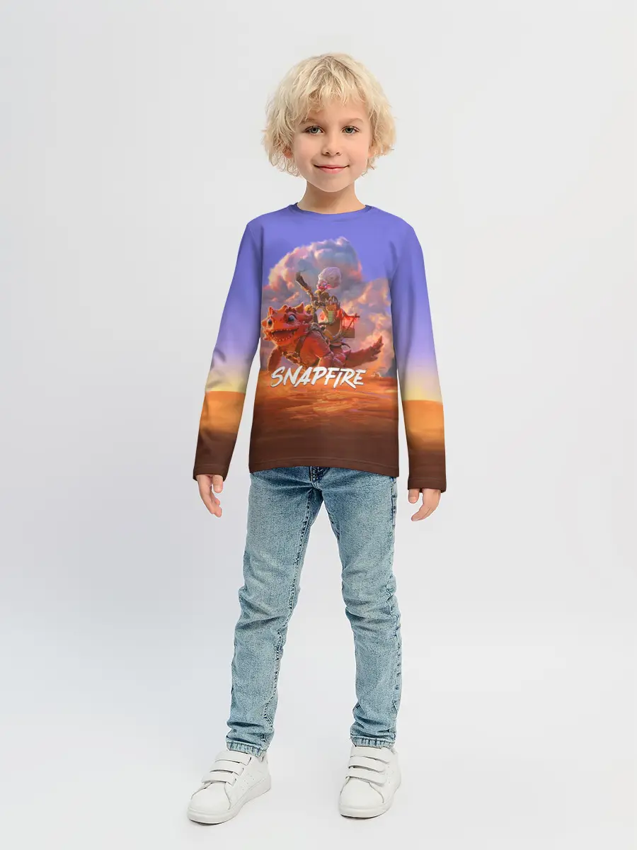 Детский лонгслив / Snapfire