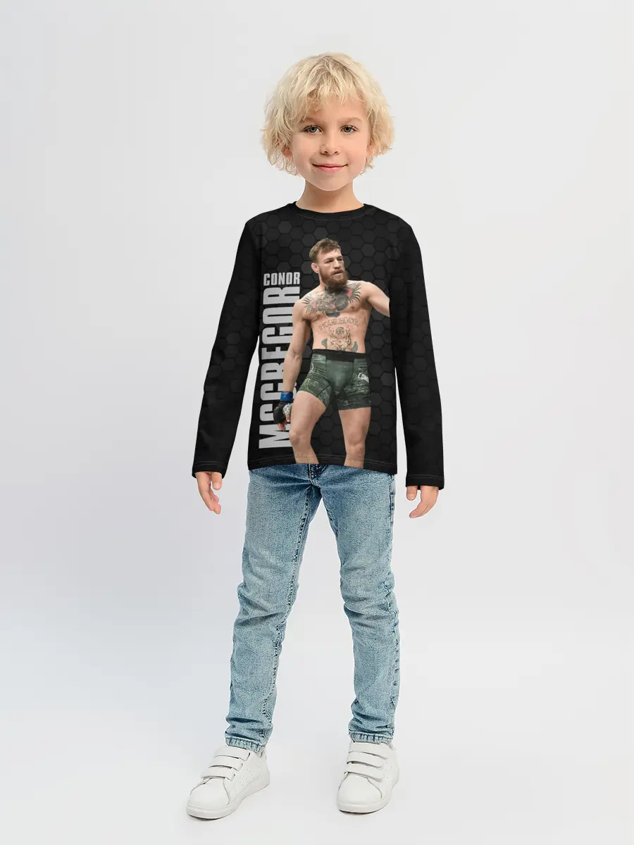 Детский лонгслив / Конор МакГрегор