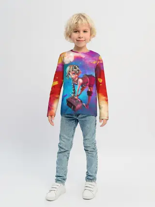 Детский лонгслив / Tiny Tina and the bomb